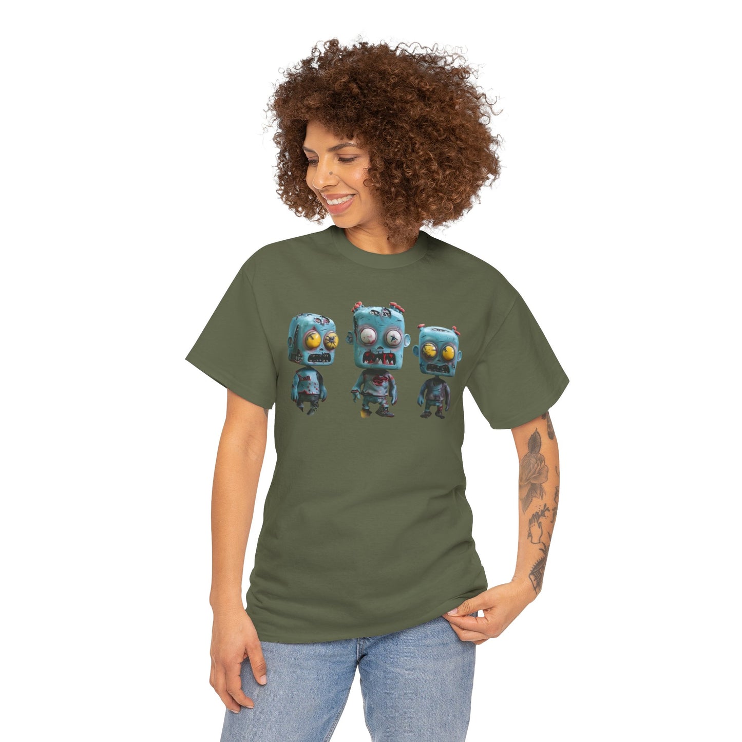 Funny Zombie Cotton Tee