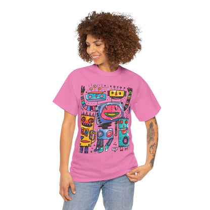 Colorful Graphic Cotton Tee