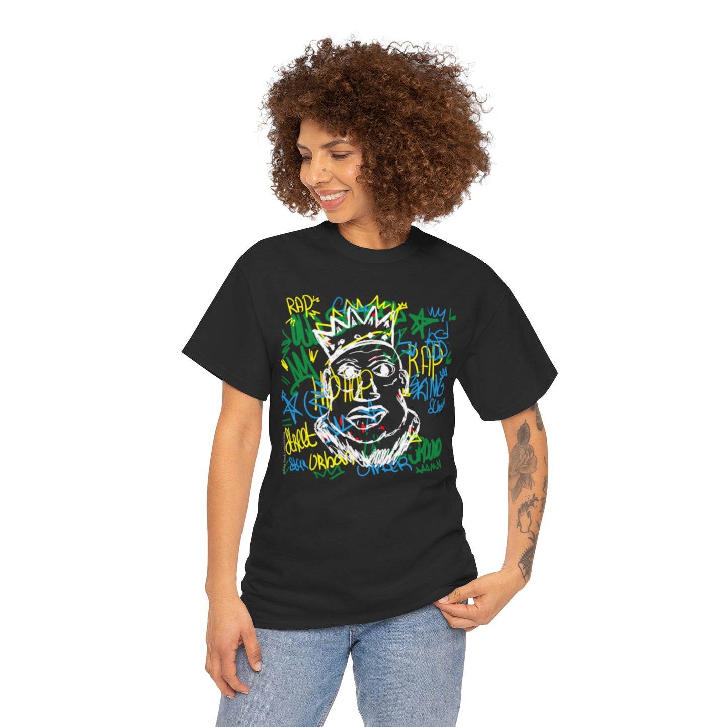 Urban Graffiti Cotton Tee