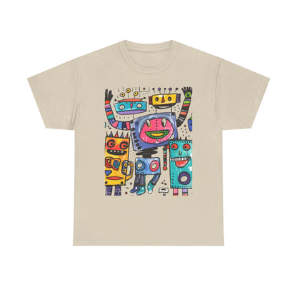 Colorful Graphic Cotton Tee