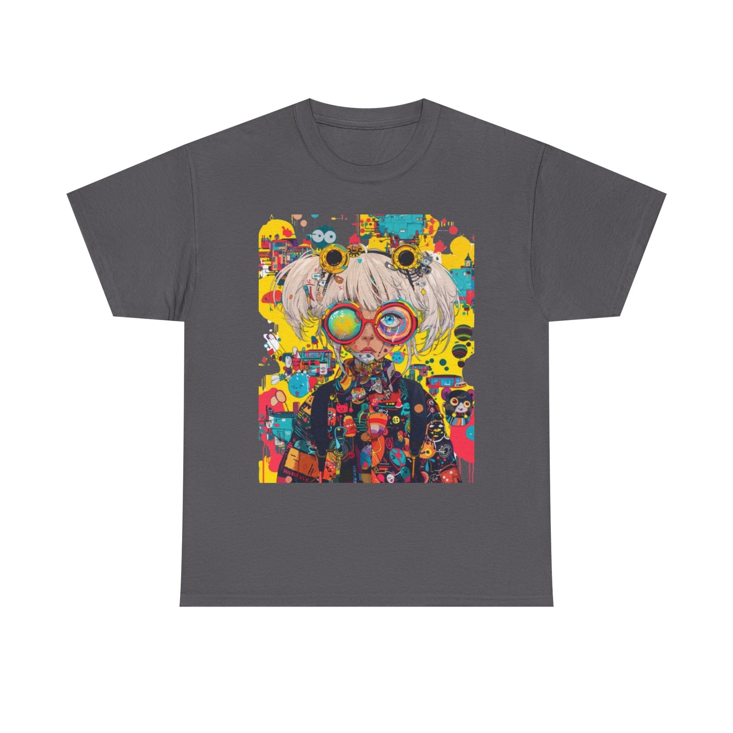 Abstract Graphic Cotton Tee