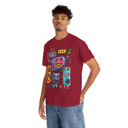 Colorful Graphic Cotton Tee