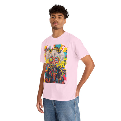 Abstract Graphic Cotton Tee
