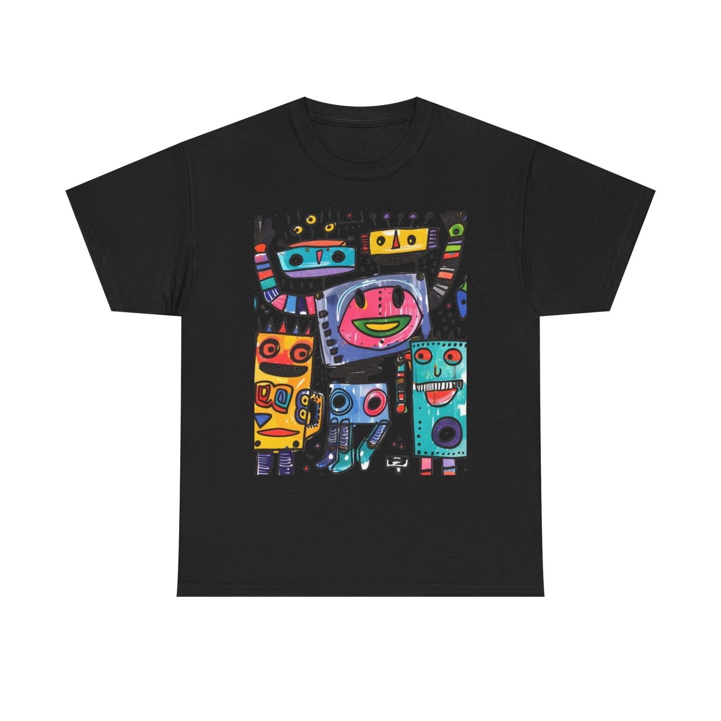 Colorful Graphic Cotton Tee