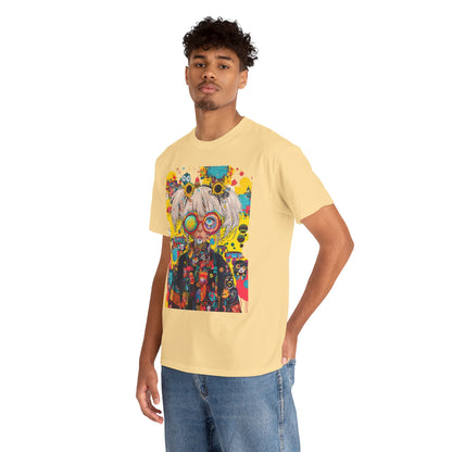 Abstract Graphic Cotton Tee