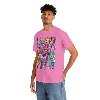 Colorful Graphic Cotton Tee