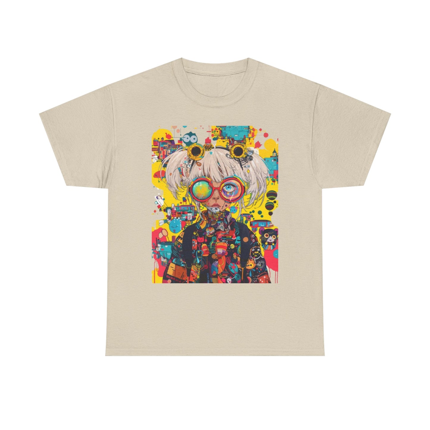 Abstract Graphic Cotton Tee