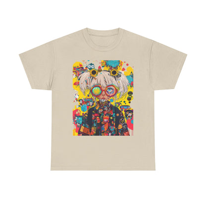 Abstract Graphic Cotton Tee