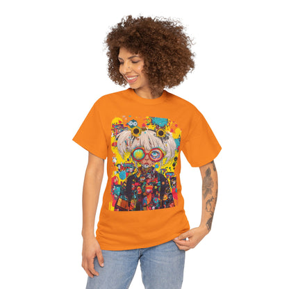 Abstract Graphic Cotton Tee