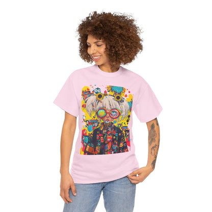 Abstract Graphic Cotton Tee