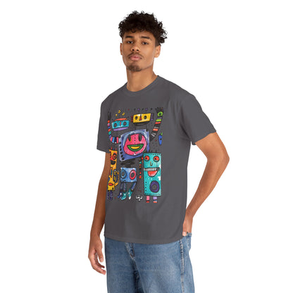 Colorful Graphic Cotton Tee