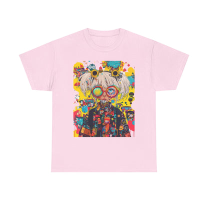 Abstract Graphic Cotton Tee