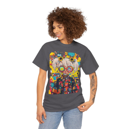 Abstract Graphic Cotton Tee