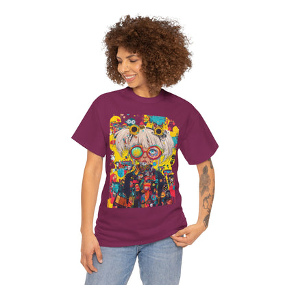 Abstract Graphic Cotton Tee