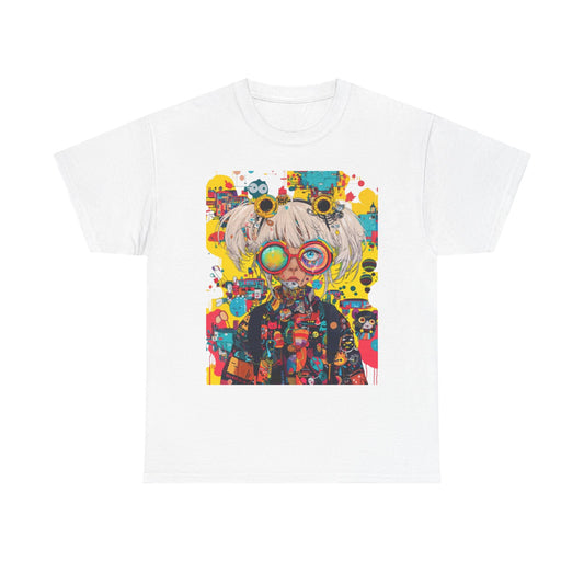 Abstract Graphic Cotton Tee