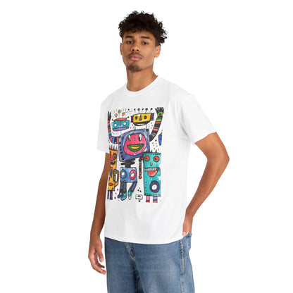 Colorful Graphic Cotton Tee