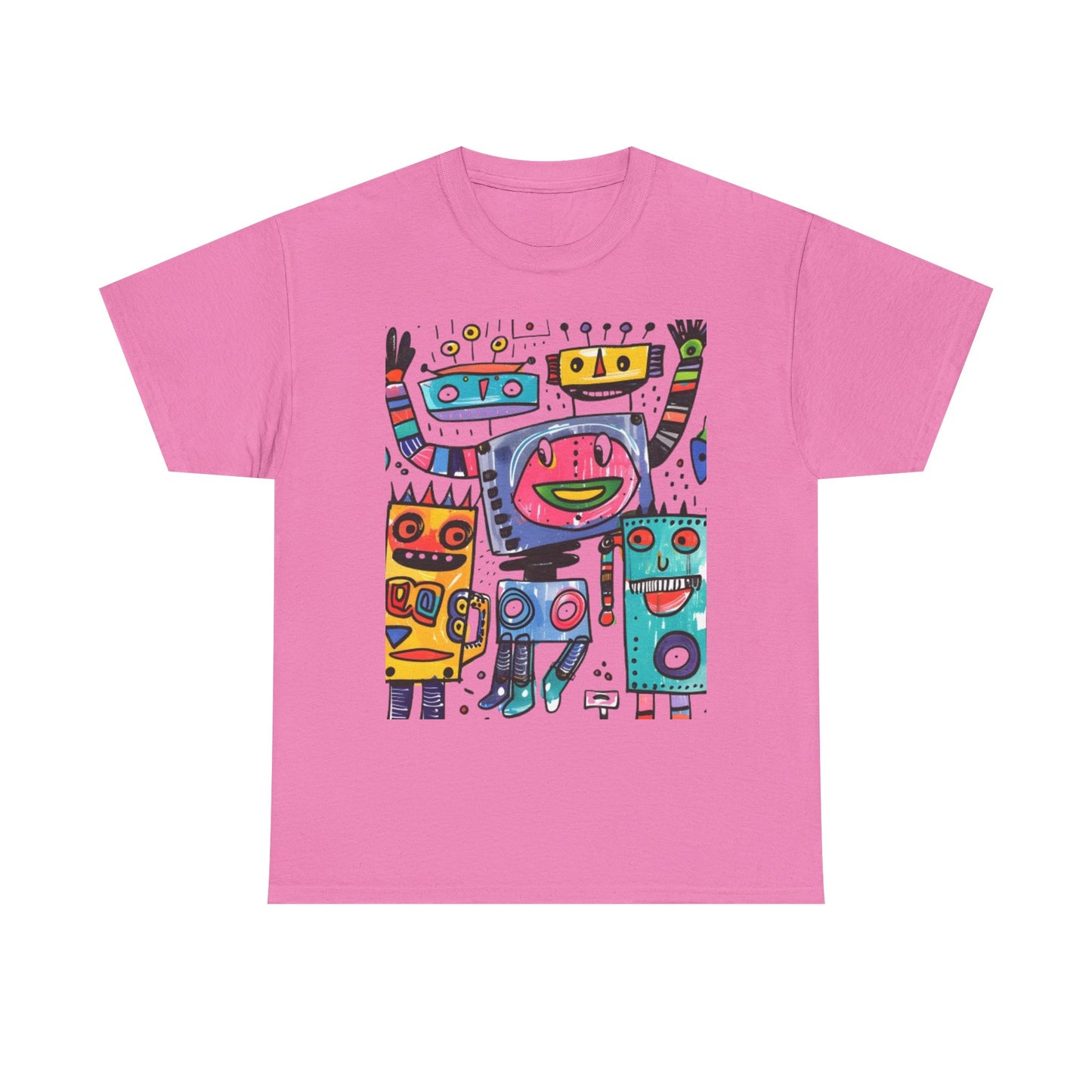 Colorful Graphic Cotton Tee