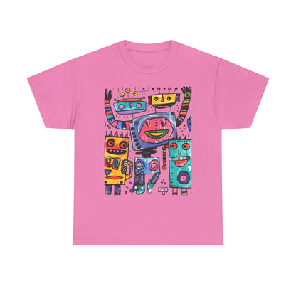 Colorful Graphic Cotton Tee