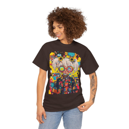Abstract Graphic Cotton Tee