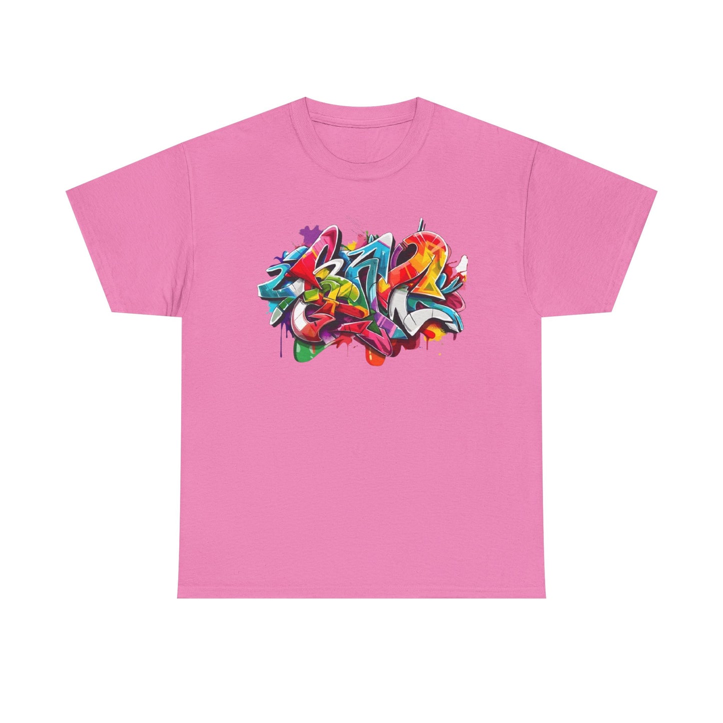 Colorful Graffiti Cotton Tee