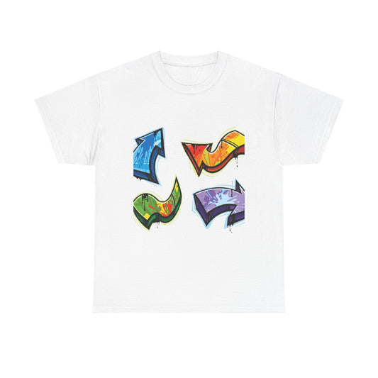 Vibrant Graphic Cotton Tee