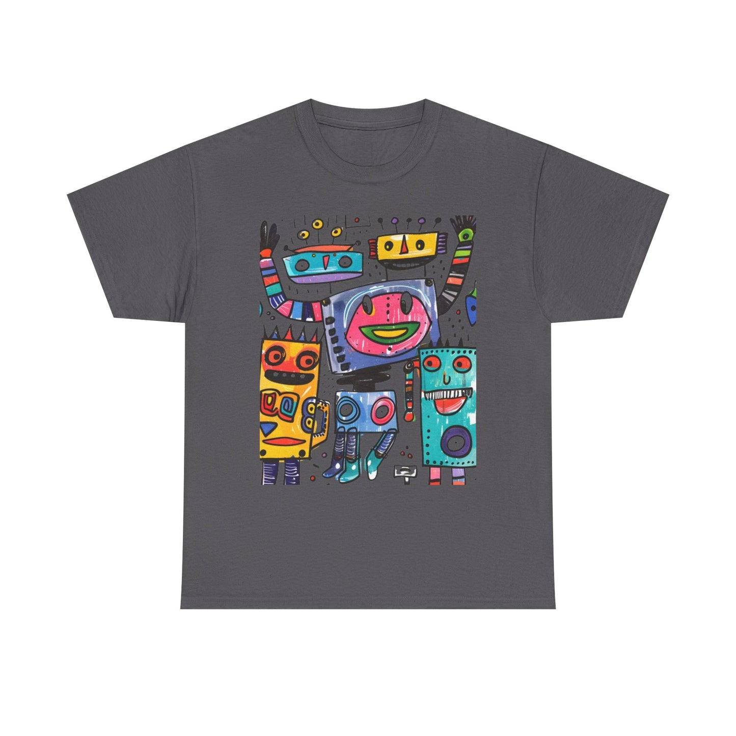 Colorful Graphic Cotton Tee
