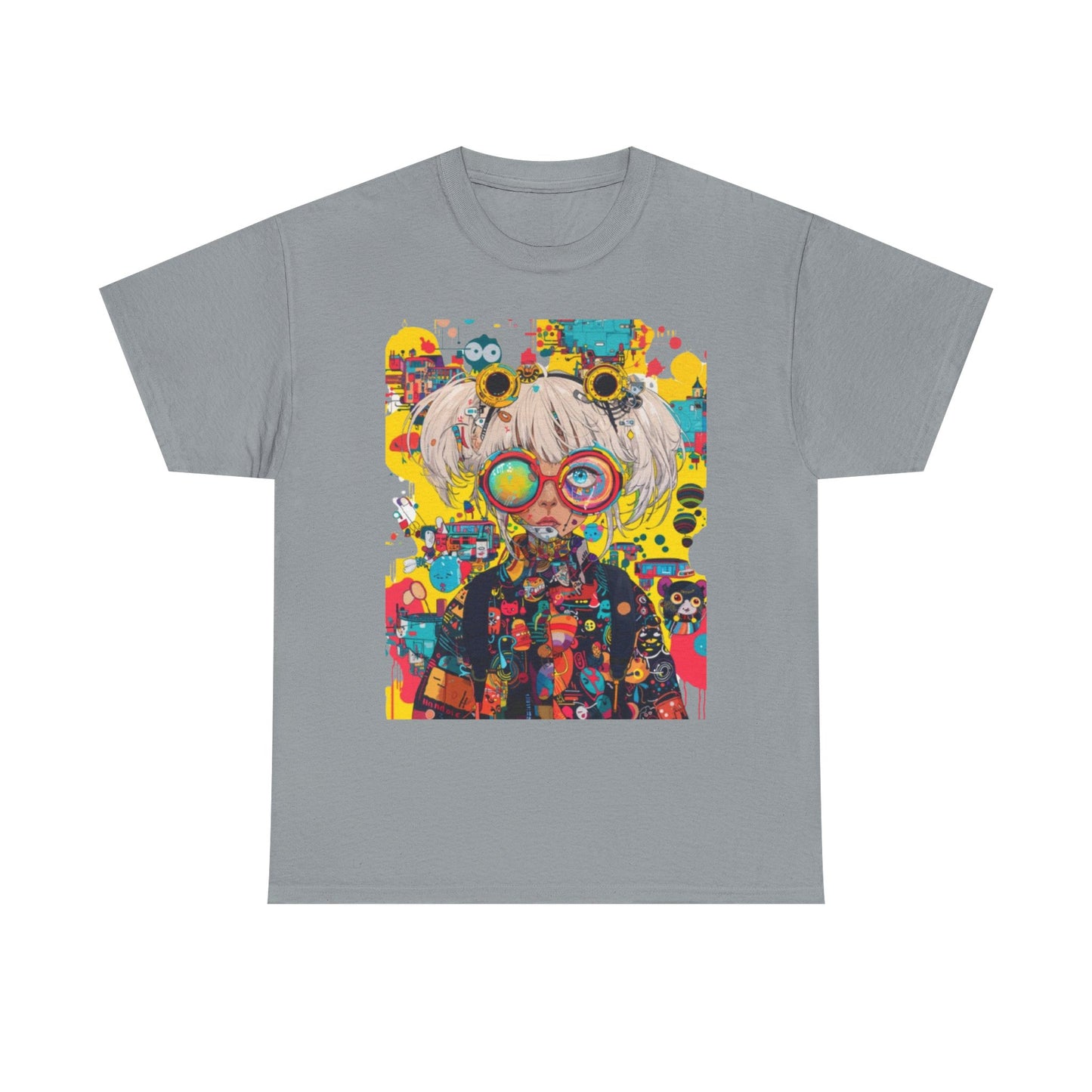 Abstract Graphic Cotton Tee