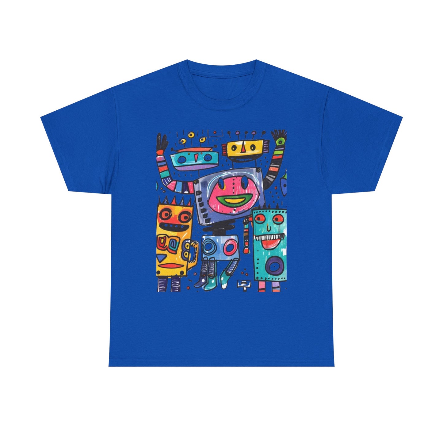 Colorful Graphic Cotton Tee