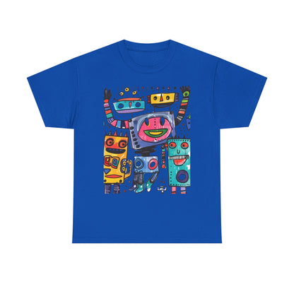 Colorful Graphic Cotton Tee