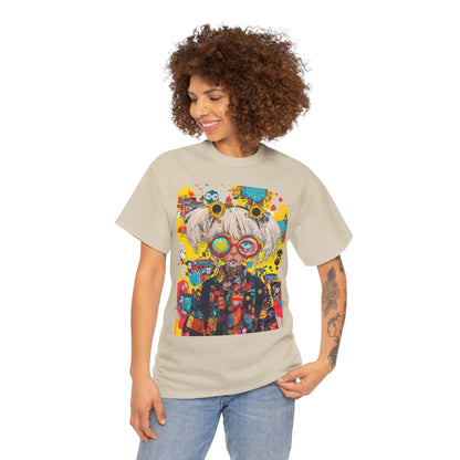 Abstract Graphic Cotton Tee
