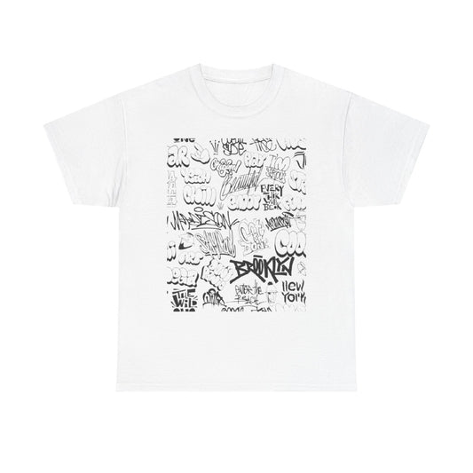 Urban Graffiti Cotton Tee