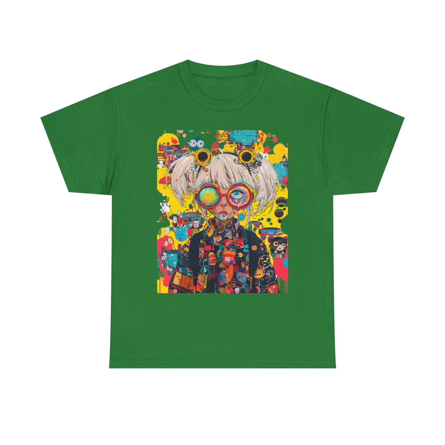 Abstract Graphic Cotton Tee
