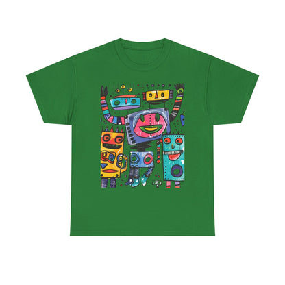 Colorful Graphic Cotton Tee
