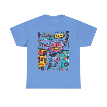 Colorful Graphic Cotton Tee