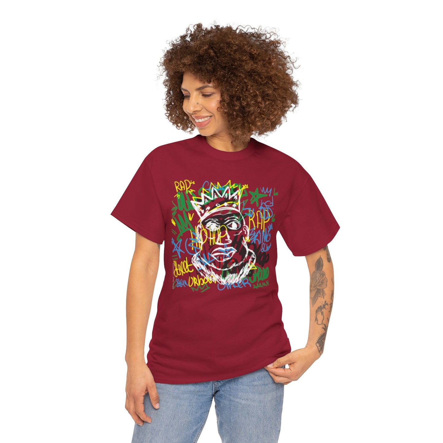 Urban Graffiti Cotton Tee