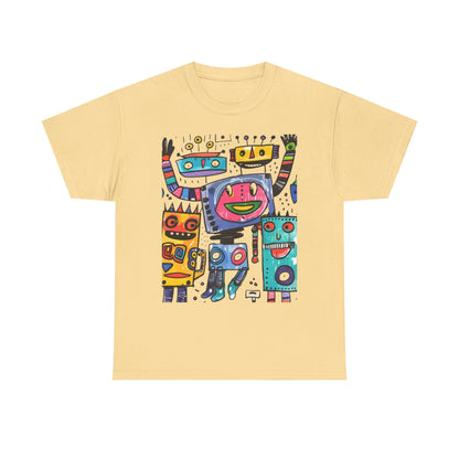 Colorful Graphic Cotton Tee