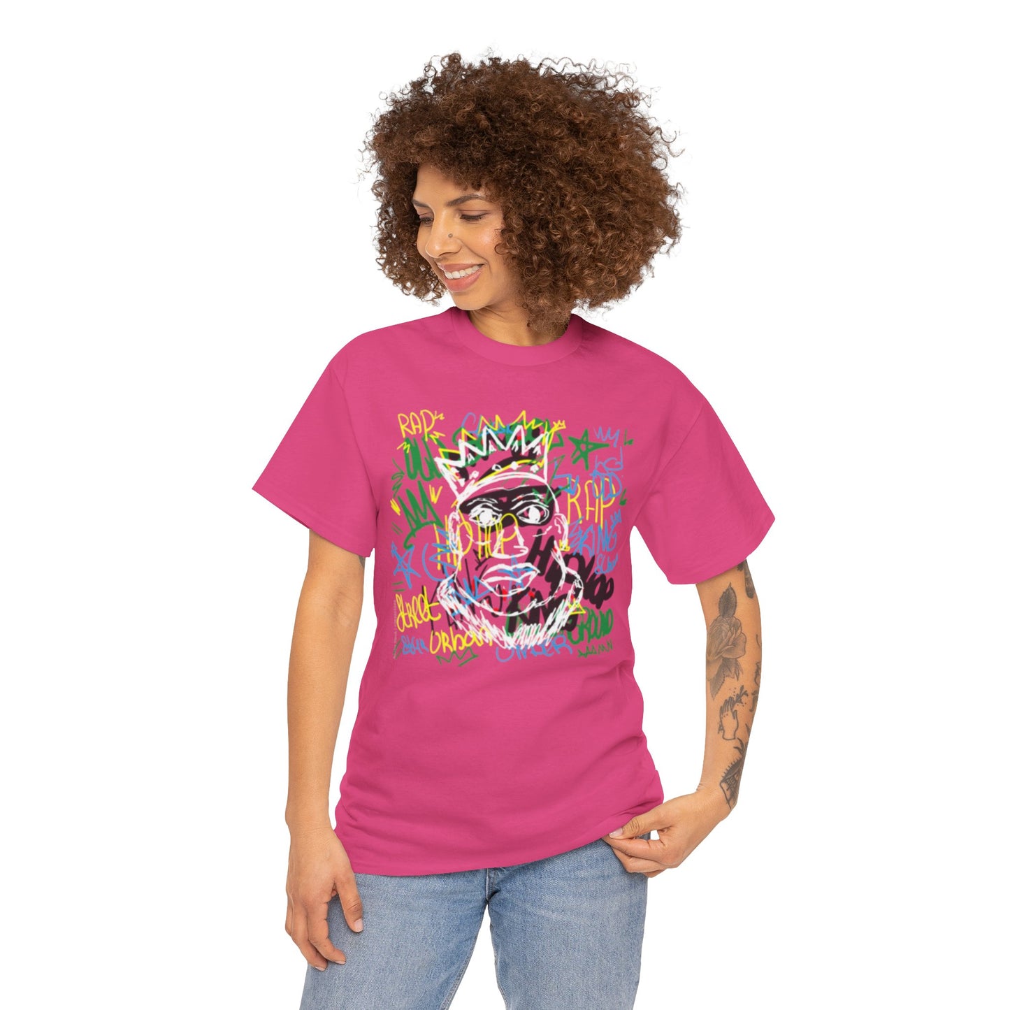 Urban Graffiti Cotton Tee