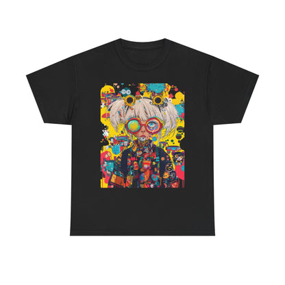 Abstract Graphic Cotton Tee
