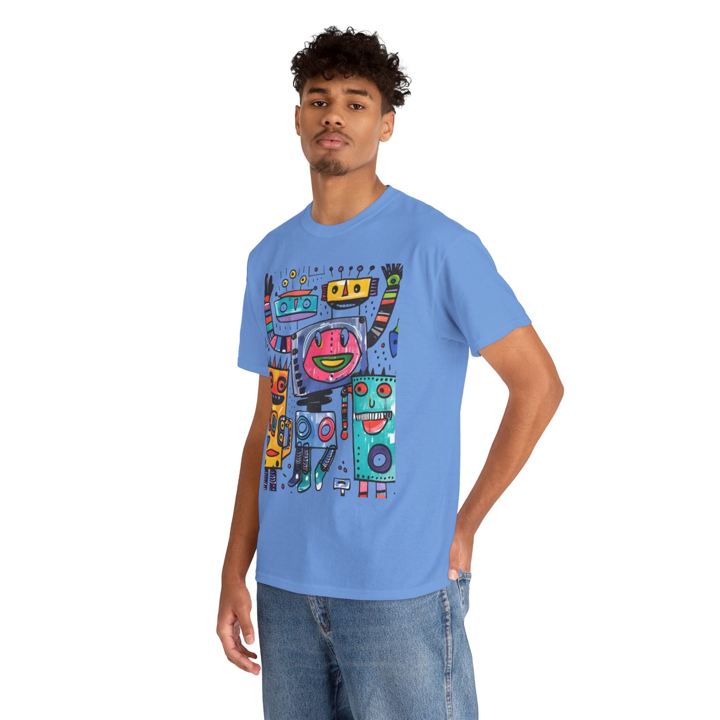 Colorful Graphic Cotton Tee