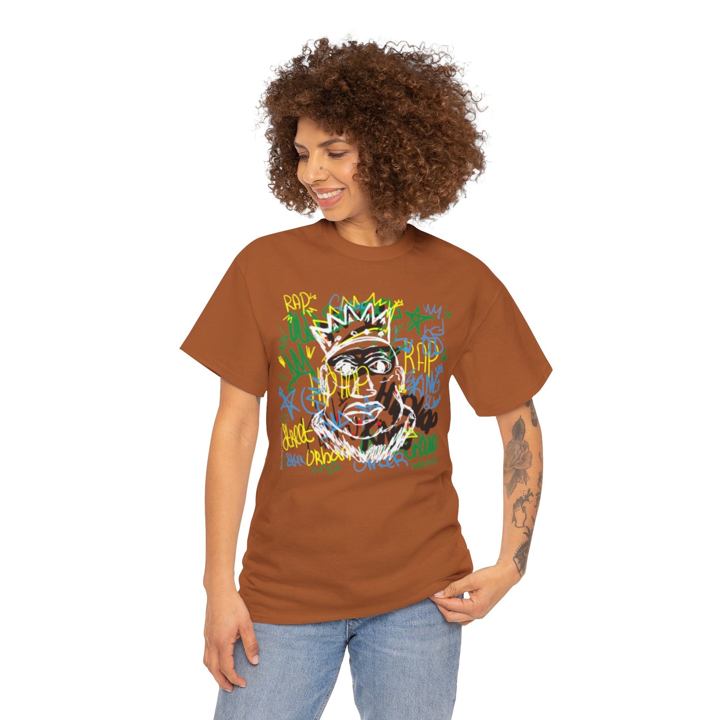 Urban Graffiti Cotton Tee