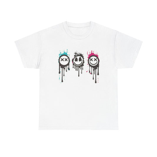 Dripping Skull Cotton Tee