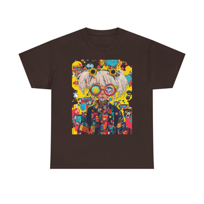 Abstract Graphic Cotton Tee