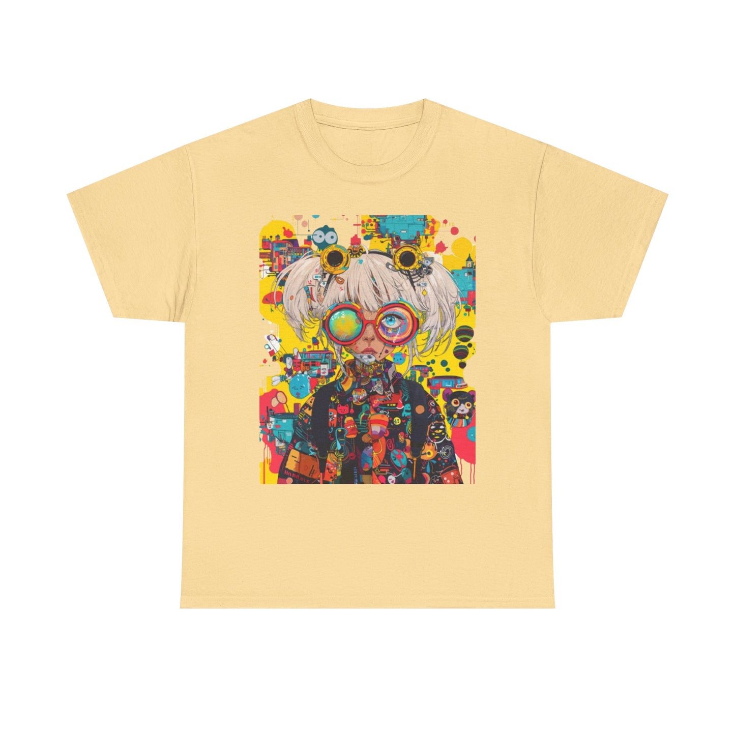 Abstract Graphic Cotton Tee