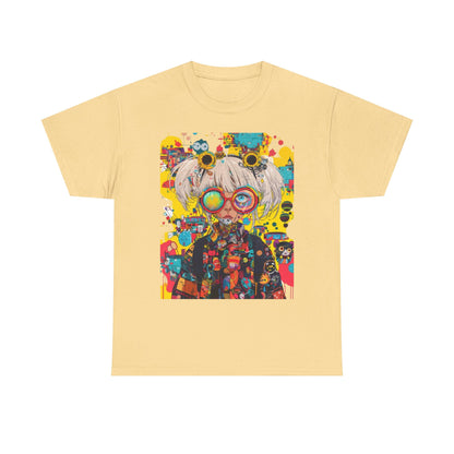 Abstract Graphic Cotton Tee